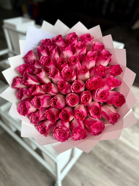 Hot Pink Roses